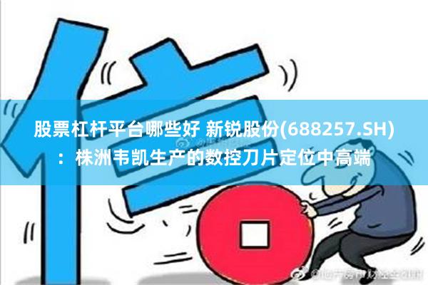 股票杠杆平台哪些好 新锐股份(688257.SH)：株洲韦凯生产的数控刀片定位中高端